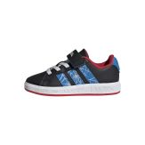 Calzado Adidas Grand Court Spider-Man Elastic Lace Negro Niños