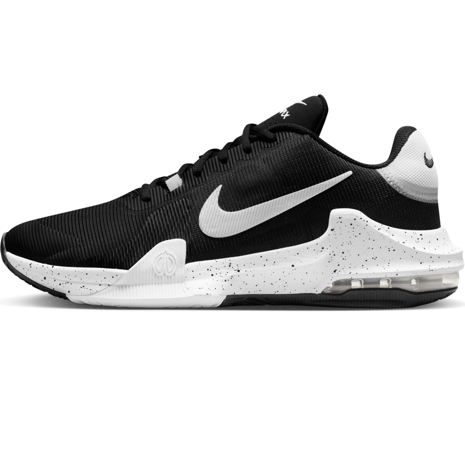 Tenis nike air max impact color negro fashion para hombre