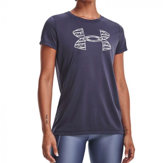 Under Armour - Womens Tech Solid Script Logoc T-Shirt