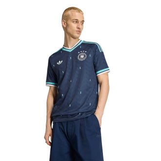Camiseta Adidas Alemania Mundial 2026  Versión Visitante Azul Hombre