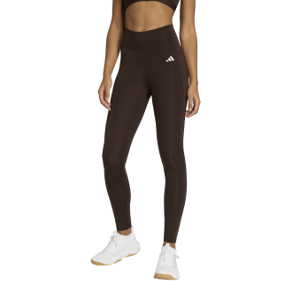 Calza Adidas Optimé Essentials Marrón Mujer