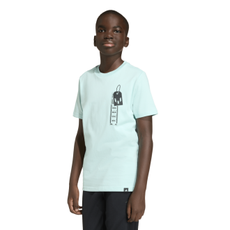 Remera Adidas Graphic Celeste Niños