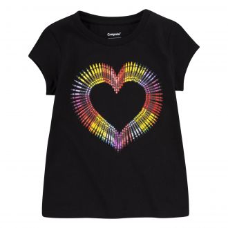 Cyg Heart Crayon Tee