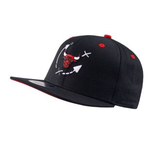 Gorra Fan Shop Cap Chicago Bulls Negro Niños De 8 14 Años.