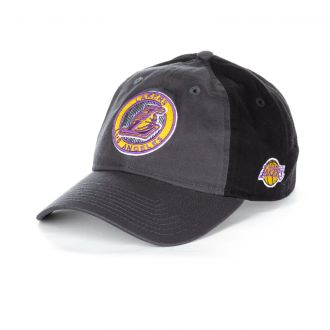 Curved lakers cap