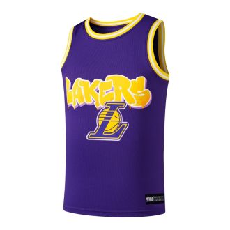 Camisilla Fan Shop Tank Top Los Angeles Lakers Lila Niños De 8 14 Años.