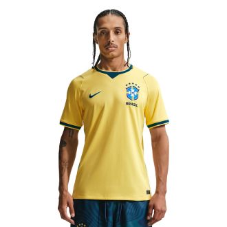 Camiseta Nike Brasil Mundial 2026  Versión Titular Amarillo Hombre