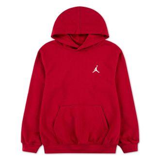 Canguro Jordan Brooklyn French Terry Pull Over Hoodie Rojo Niños 
