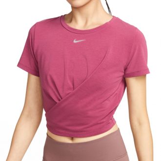 Womens Nike One Luxe Dri-FIT Short Sleeve Standard Twist Top