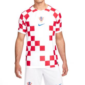 Mens Nike Dri-FIT Stadium Jersey Short Sleeve Home CRO (Croatia)