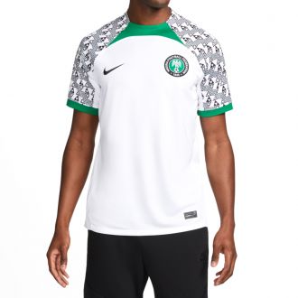 Mens Nike Dri-FIT Stadium Jersey Short Sleeve Away NFF (Nigeria Footbal Federation)