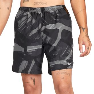Mens Nike Dri-FIT Challenger Short 7 Brief-Lined Camo Running