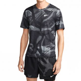 Mens Nike Dri-FIT Miler Top Short-Sleeve Camo