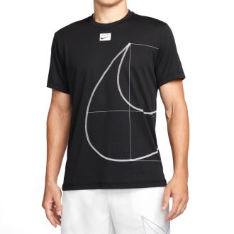 Mens Nike Dri-FIT Q5 Short Sleeve Top