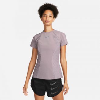 W Nike dri fitadv run dvn short sleeve top