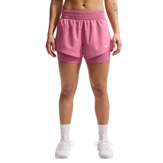 Short Nike One Dri-Fit Mid-Rise Rosado Mujer