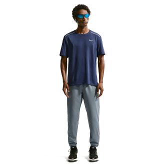 Remera Nike Miler Azul Hombre