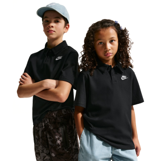 Polo Nike Club Negro Niños