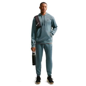 Hoodie Nike Flex Fleece Azul Hombre