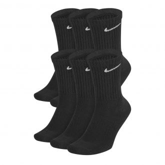Unisex Nike Everyday Cushioned Training Crew Socks (6 pair)