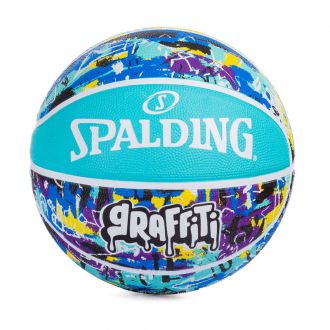 Spalding Basketball Grafitti