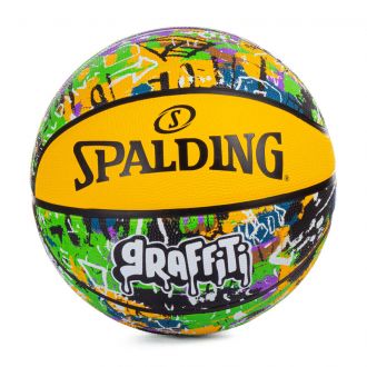 Spalding Basketball Grafitti